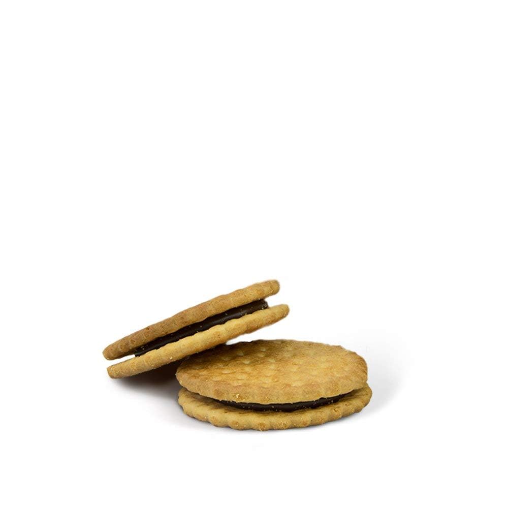 Gullon Sandwich Cookie Chocolate Cream, NO Sugar Added 8.8 oz 250g (Pack of 3)