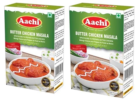 AACHI Butter Chicken Masala 200 GMS -TWIN PACK - PACK OF 2 ( 200 GMS X 2 )