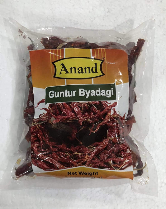 Anand Guntur Byadagi (Dry Whole Chiiles) 7 oz