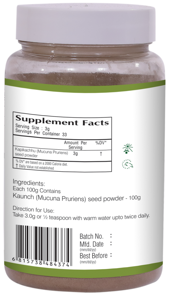 Vedic Care Kapikachhu Powder 100gm