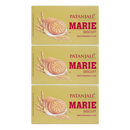 Patanjali Marie Biscuit (Pack Of 3) - 240g