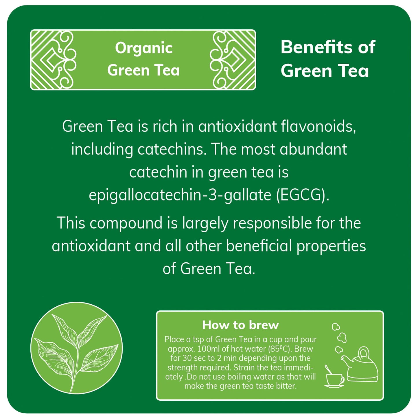 24 Mantra Organic Green Tea 100 gms