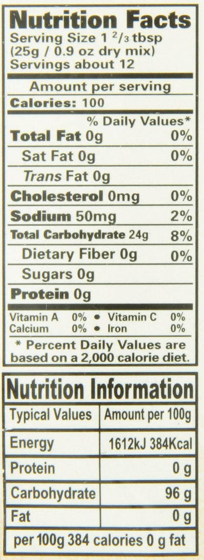 Laziza Mango Custard Powder, 300-Gram Boxes (Pack of 6)