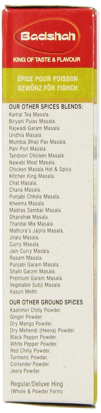 Badshah Masala, Fish, 3.5-Ounce Box (Pack of 12)