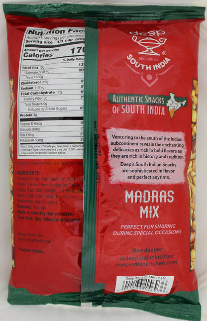 Deep Madras Mix 12 oz - Snacks & Savory