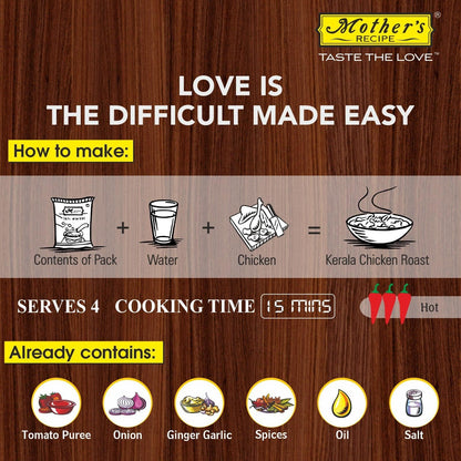 Mothers Recipe Kerala Chicken Roast Pouch, 100 g