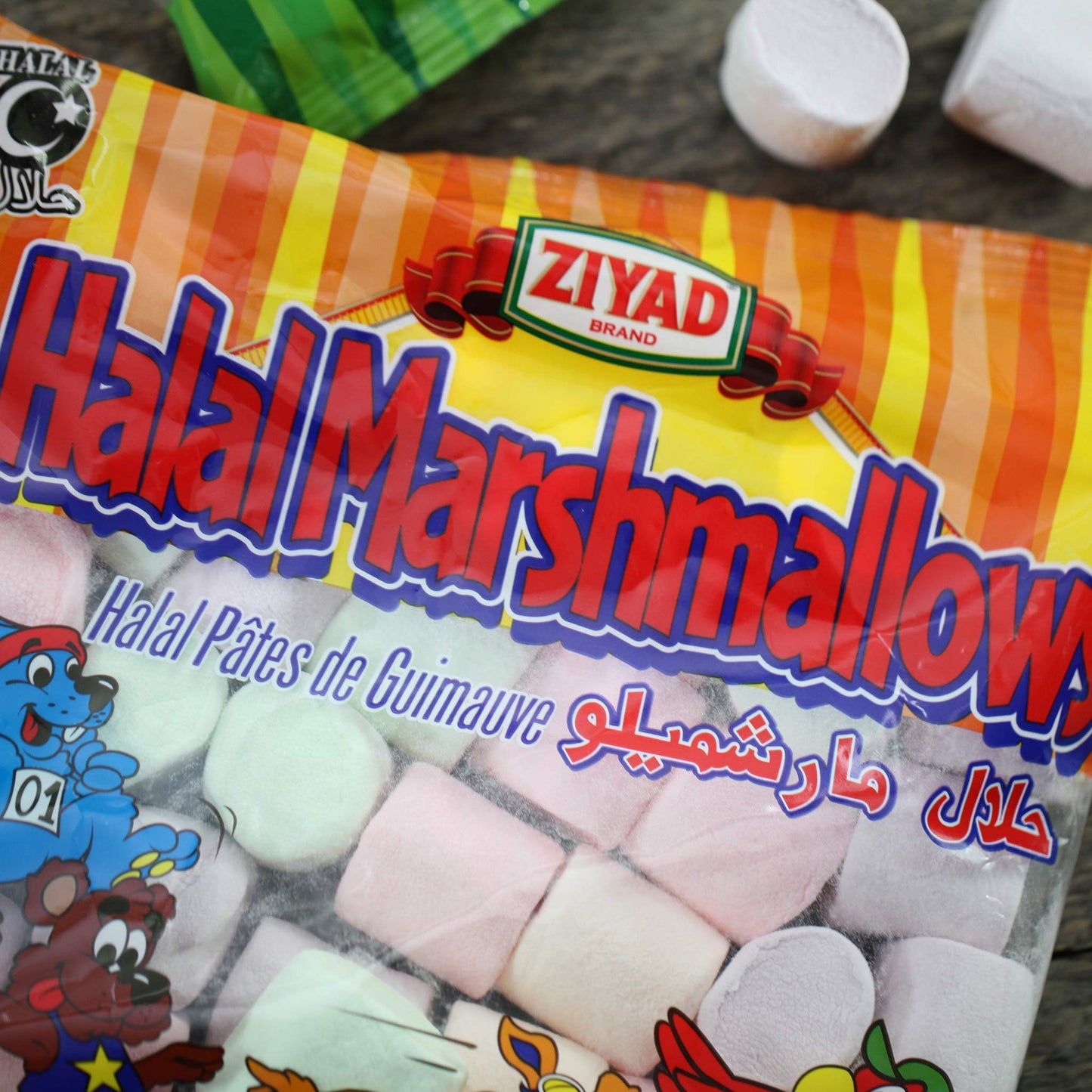 Ziyad Marshmallows (halal) 250 gms - Biscuits & Cookies