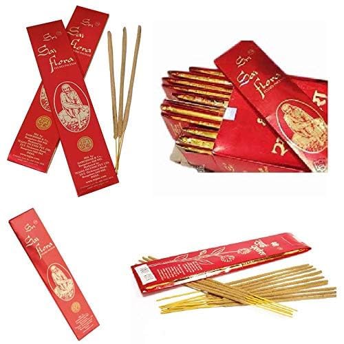 Sri Sai Flora Incense Sticks Agarbatti Hand Rolled Indian Lord Incense