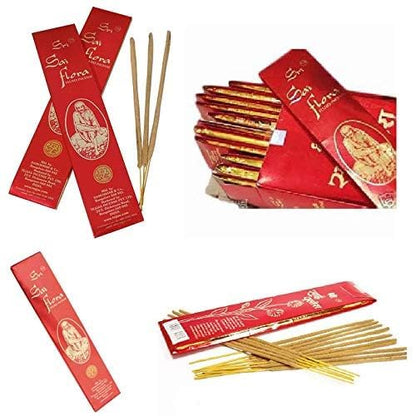 Sri Sai Flora Incense Sticks Agarbatti Hand Rolled Indian Lord Incense