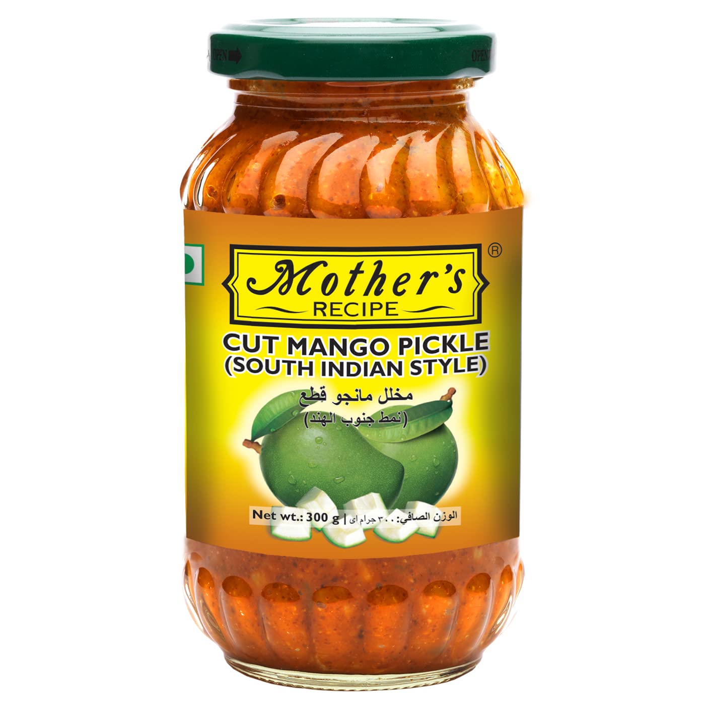 Mother's Recipe Cut Mango Pickle 300 gms - Indian Pickles