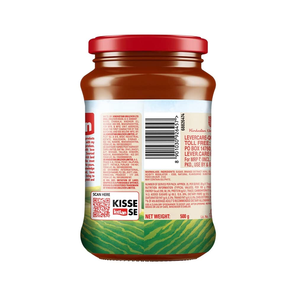 Kissan Orange Marmalade 500 gms - Sauce & Ketchup
