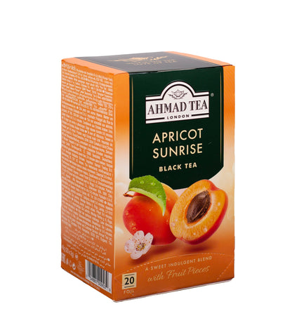 Ahmad Tea Apricot Sunrise , Tea Bags, 20-Count Boxes