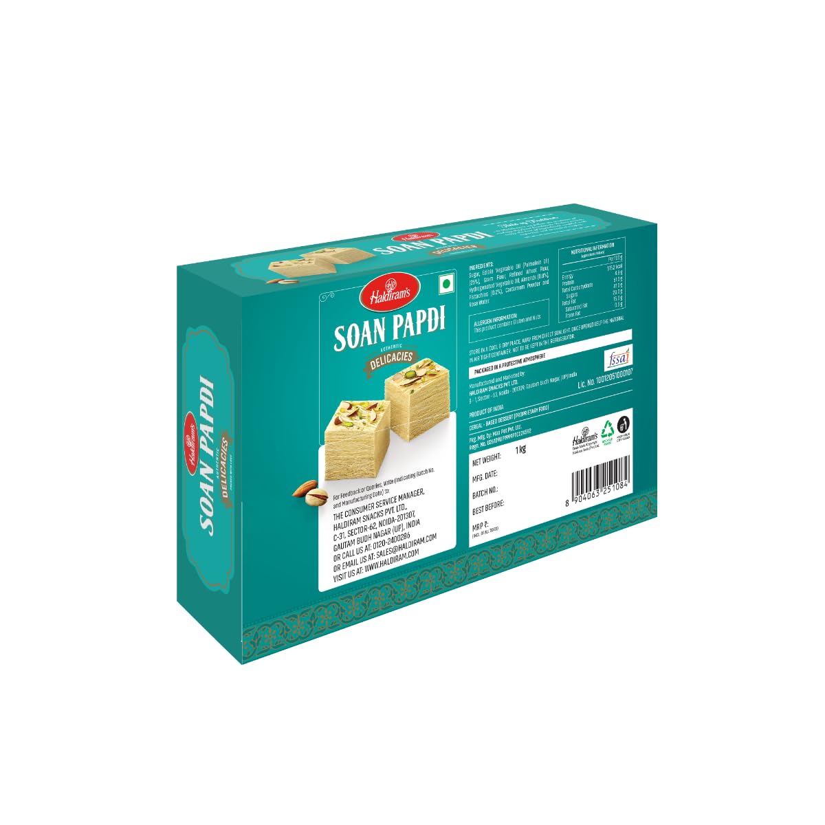 Haldiram Soan Papdi (Regular Classic ,250gm)