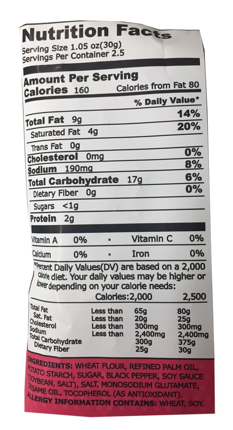 GGE Noodle Snack 2.82 oz per Pack (2 Pack) (BBQ)