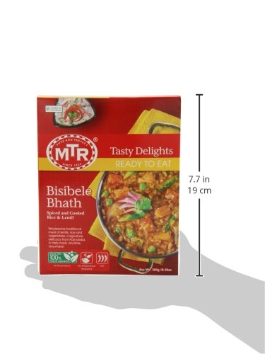 MTR Bisibele Bhath, 10.58 Ounce Boxes (Pack of 10)