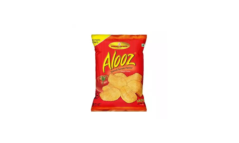Bombay Sweets Alooz Potato Chips - 22 gm - 10 Pack