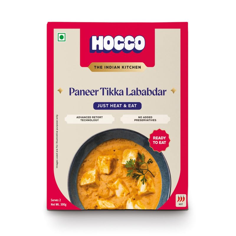 HOCCO Ready To Eat Paneer Tikka Lababdar, 300gm