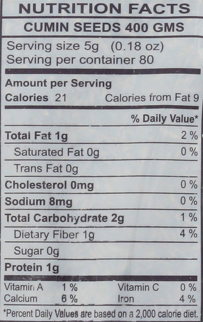 Swad Cumin seeds whole 400 gms - Food / Masala / Dal