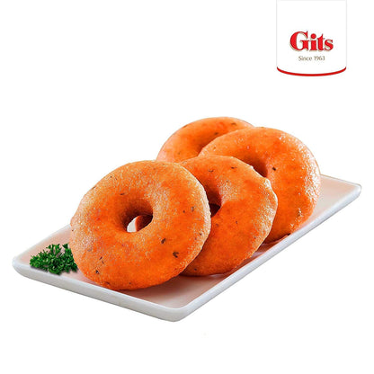 Gits Instant Mix Box - 600gm (Pack of 3 x 200gm) | Ready to Cook Indian Breakfast/Lunch/Dinner/Snack Meal | No Artificial Colors, Flavors, Preservatives, 100% Vegetarian, Easy Recipe (Medu Vada)