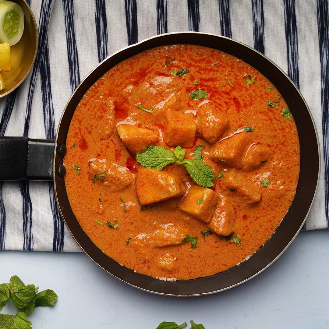 Ashoka Since 1932, All-Natural, Potato Curry, Ready to Eat Traditionally Cooked Indian Food, Heat & Serve Meals, Plant-Based Meals, Gluten-Free, and with No Preservatives, Vegan Pack of 10