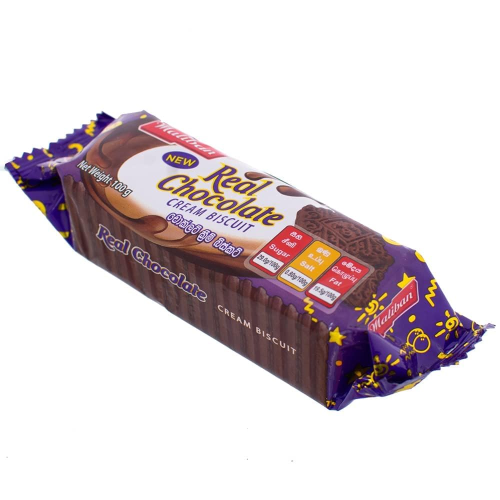 Maliban Chocolate Cream Biscuit 100g