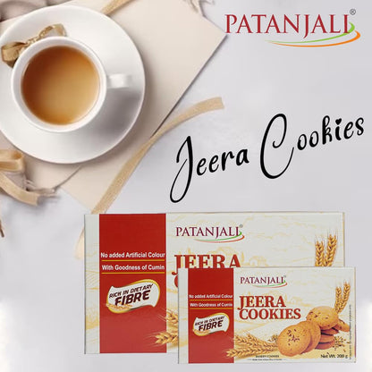 Patanjali Jeera Biscuit (Pack Of 3) - 200g