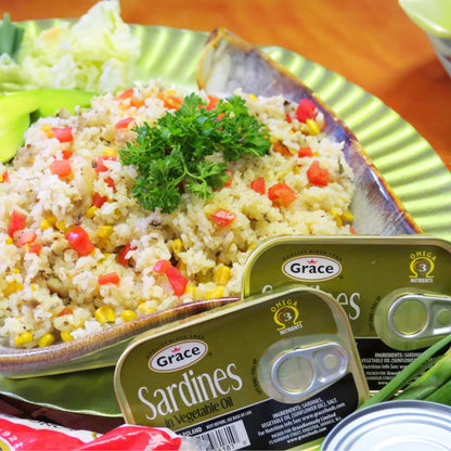 SARDINES IN VEGETABLE OIL (4PK)