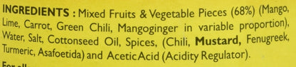 Mother's Recipe Mixed Pickle 500 gms - Indian Pickles