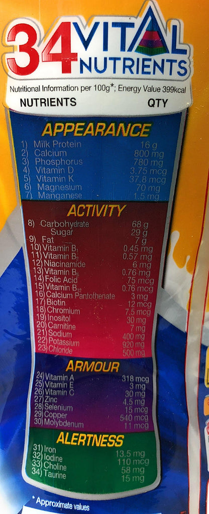 Complan for Growth Drink Mix (Milk Based) 500g Jar