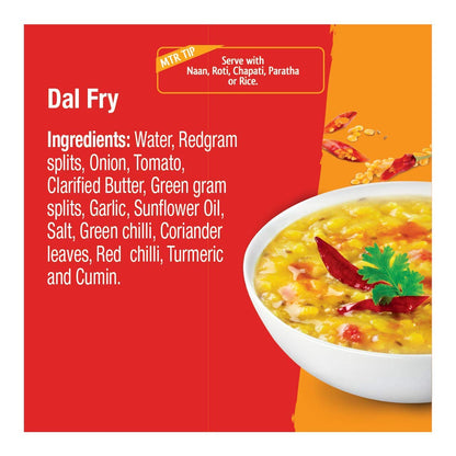 MTR Ready To Eat Dal Fry Pack Of 10 (300 Gm Each)