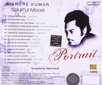 Portrait - Kishore Kumar SoulFul Mood [Audio CD] KISHORE KUMAR