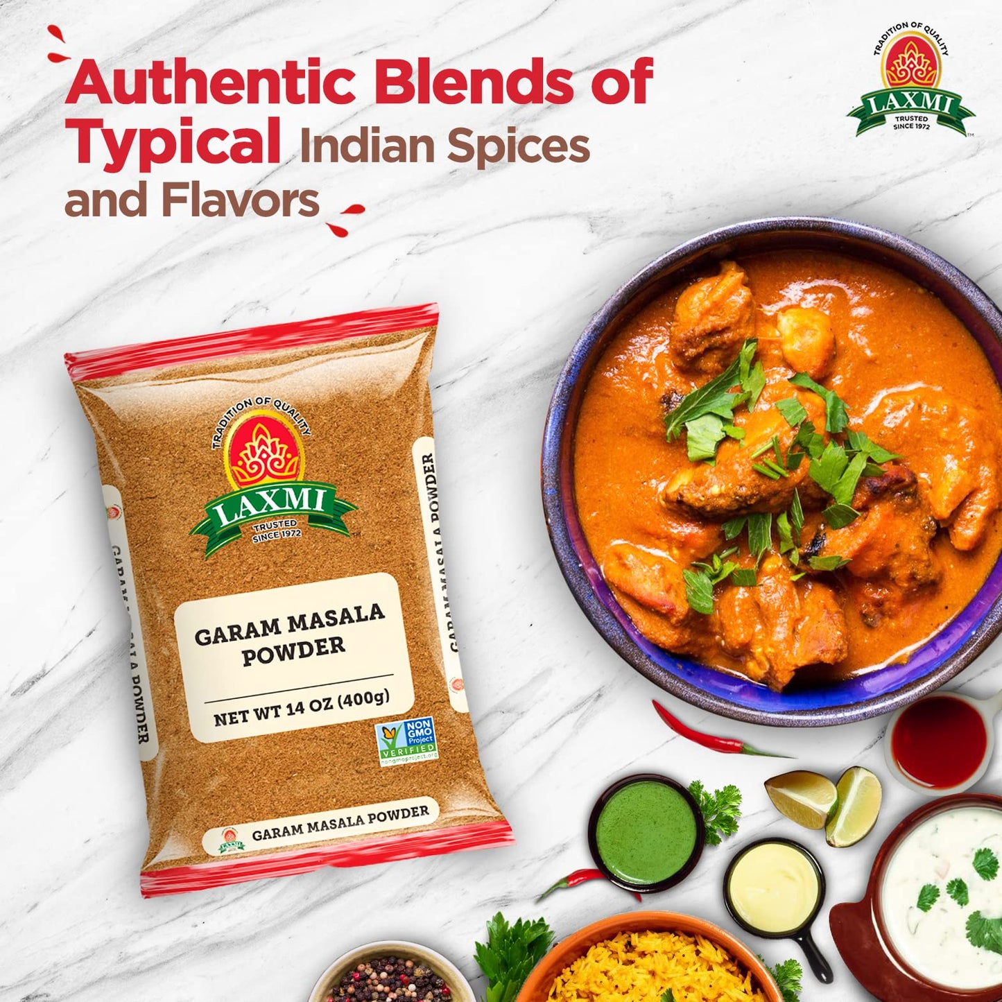 Laxmi Garam Masala 400 gms - Indian Spices