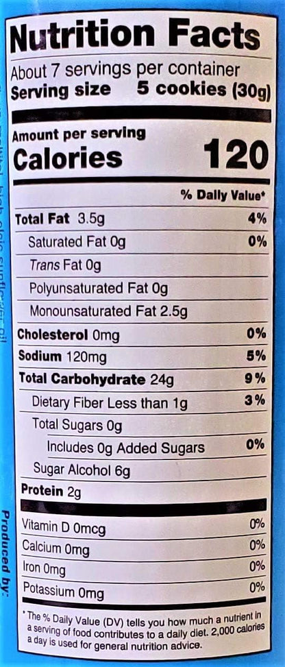 Gullon Sugar Free Maria Biscuits (3 Pack, Total of 21oz)