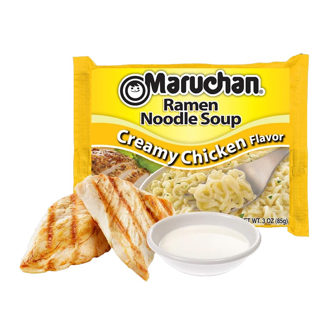 Maruchan, Ramen Noodle Soup, Creamy Chicken Flavor, 3 oz