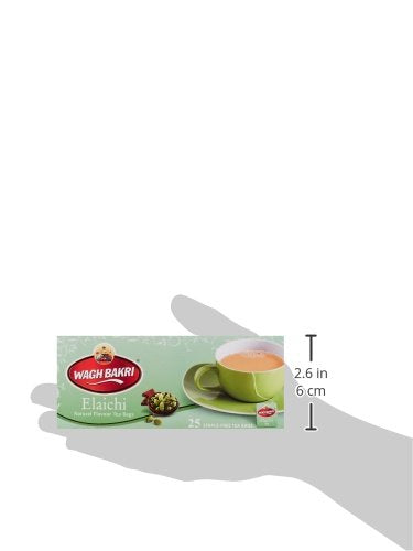 Wagh Bakri-Cardamom flavour 25 teabags