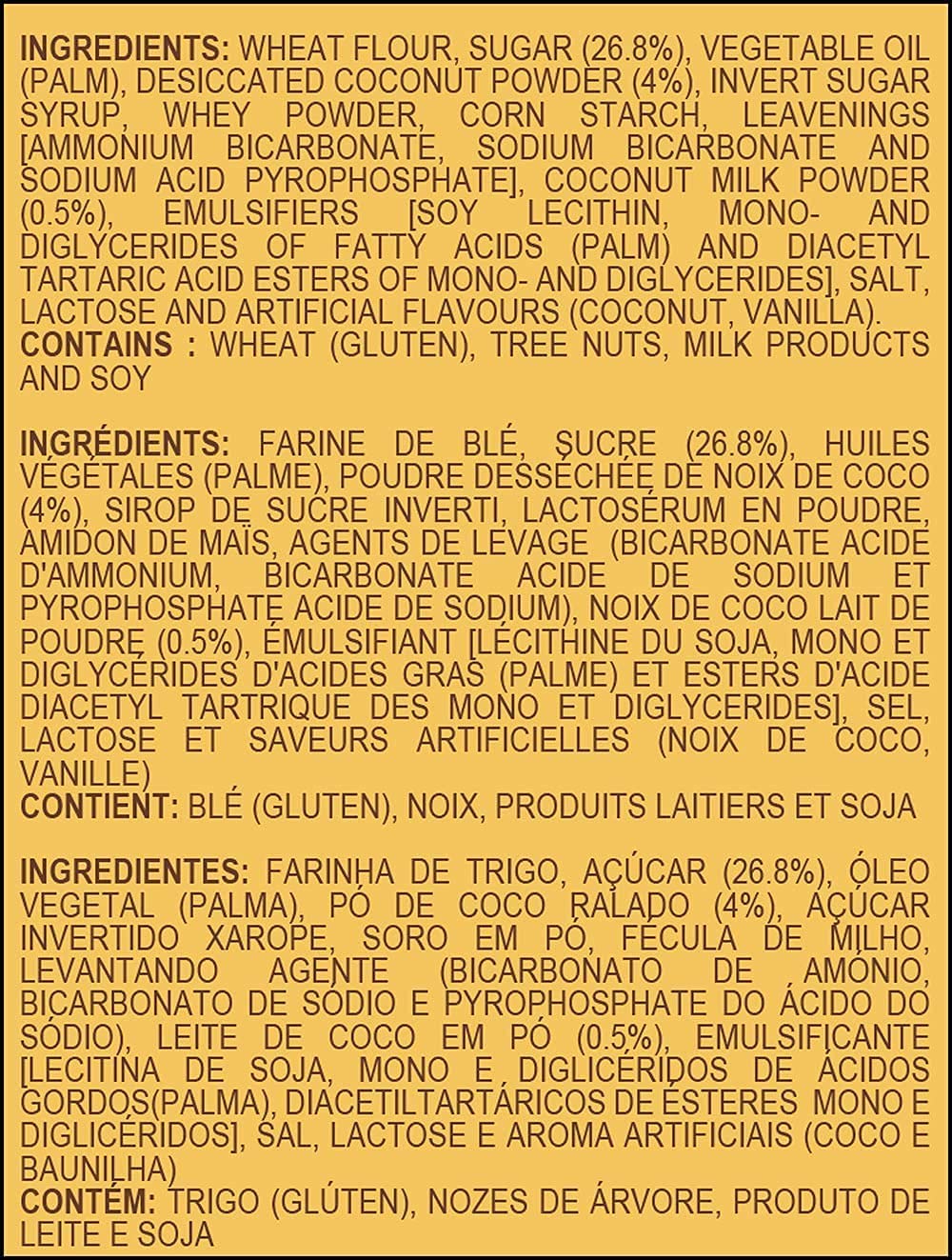 BRITANNIA Nice Time 16.9oz (480g) - Delicious Coconut Biscuit Crunchy - Kids Favorite Breakfast & Tea Time Snacks - Halal and Suitable for Vegetarians (Pack of 1)