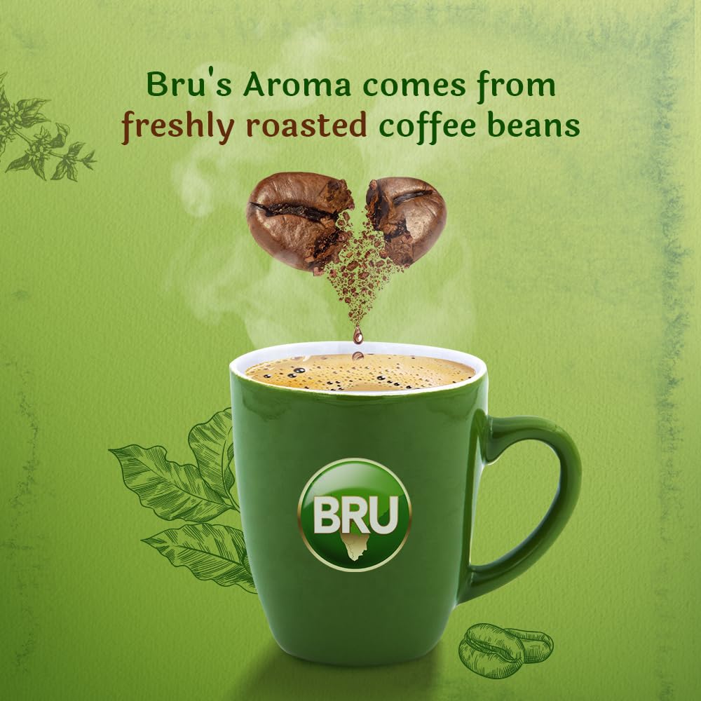 Bru Instant Coffee Refill, 200g Pack