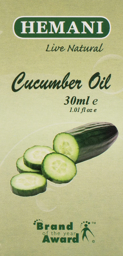 Hemani Cucumber 100% Natural Cold Pressed Halal Essential Oil - 30ml