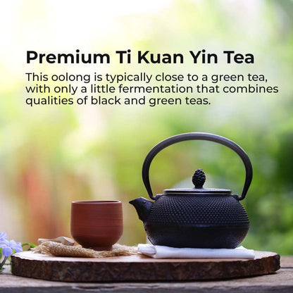Prince of Peace Premium Ti Kuan Yin Tea, 100 Tea Bags Ti Kuan Yin Prince of Peace Tea Ti Kuan Yin Tea Bags Oolong Tea Prince of Peace Premium Tea Bags