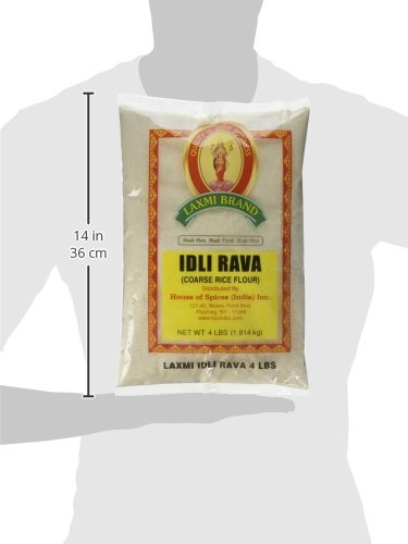 Laxmi Idli Rawa ( Coarse Ground Rice) 4 lbs - Basmati Rice