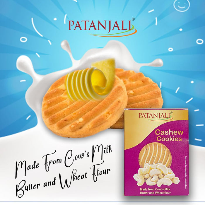 Patanjali Cashew Cookies Pack Of 3-200g