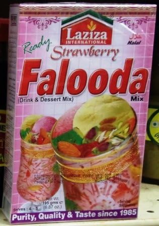 Laziza Strawberry Falooda Mix 195 gms