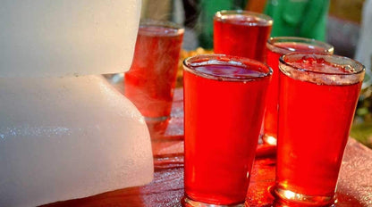 Rooh Afza - Beverage Base Sharbat Syrup (2 Pack Deal x 800 ML) Drink of the east, the taste of happiness by hamdard.