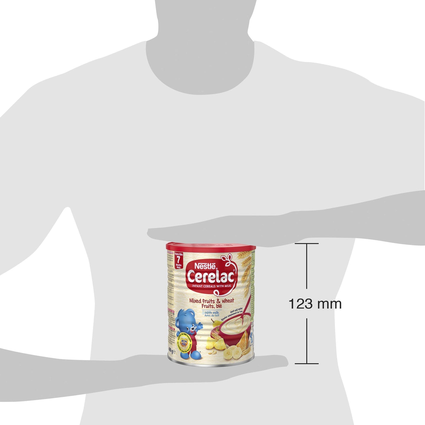 Nestle CERELAC Mixed fruits & Wheat 400 gms
