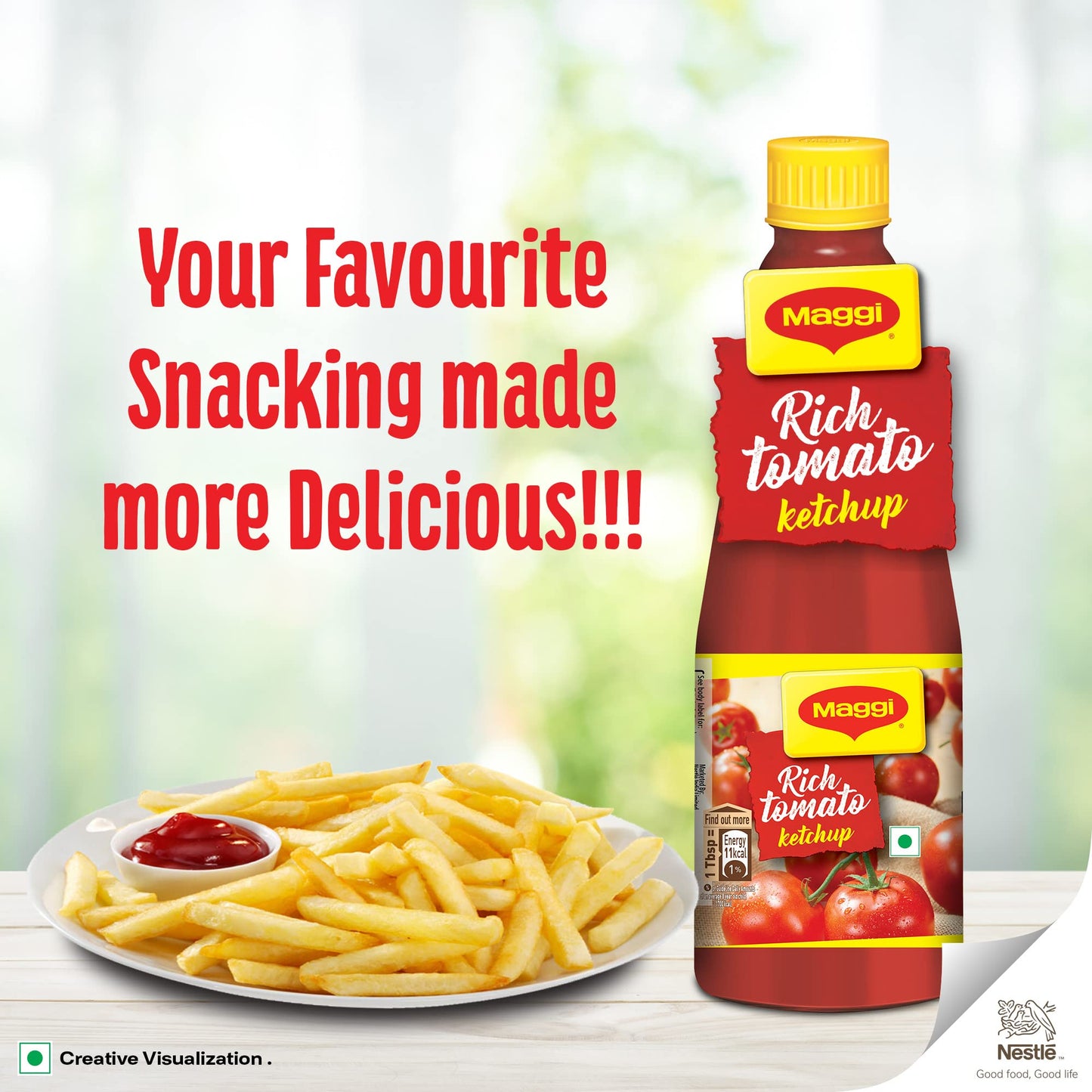 Maggi Rich Tomato Ketchup 500 gms - Sauce & Ketchup