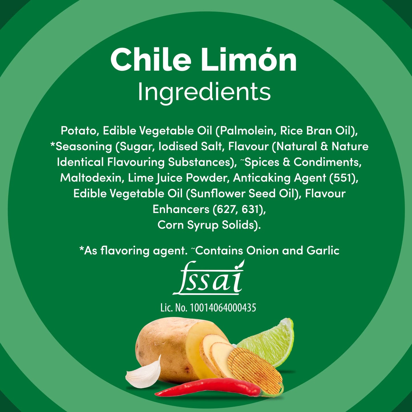 Lays Chile Limon Chips 52 grams, India
