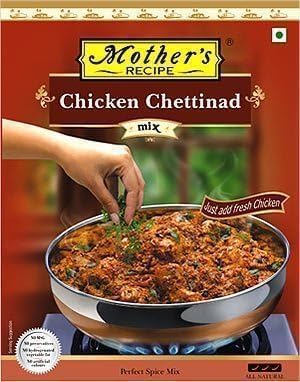 Mother's Recipe Spice Mix for Chicken Chettinad Masala - 80 Gms (3 Pack)