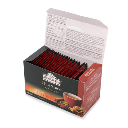 Ahmad Tea Digest- Chai Spice Black Tea 20 foil wrapped