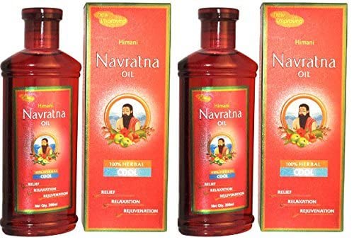 Pack of 2 - Himani Navratna Oil - 200ml - Indian Hair Products