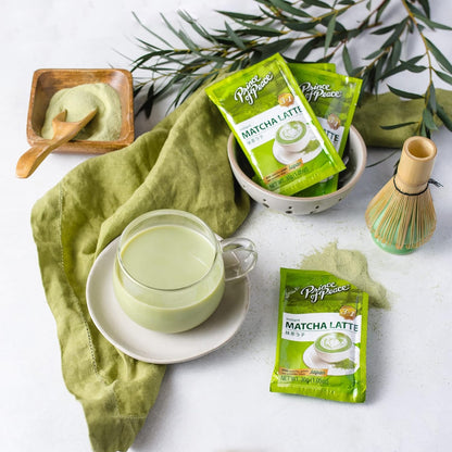 Prince of Peace 3 in 1 Matcha Latte Instant Beverage, 24 Sachets Made with Matcha Powder from Japan - Instant Hot or Cold Beverage Rich and Creamy Taste (Pack of 2)